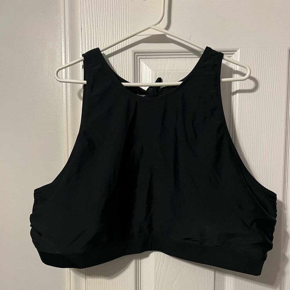 Old Navy High Neck Swim Top